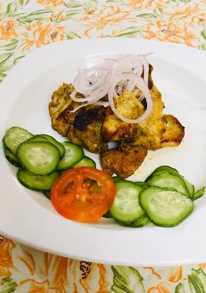 A picture of Chicken tawa kabab.