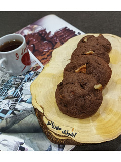 عکسی از دستور کوکی خرما و گردو