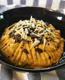 Hummus con un toque de queso Roquefort