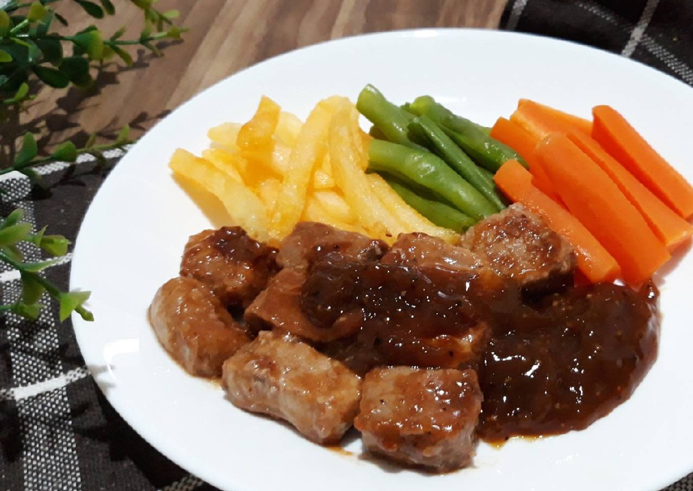Cara Gampang Menyiapkan SAIKORO BEEF BARBEQUE 👍, Menggugah Selera