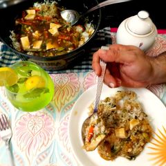 A picture of Paneer pot rice.