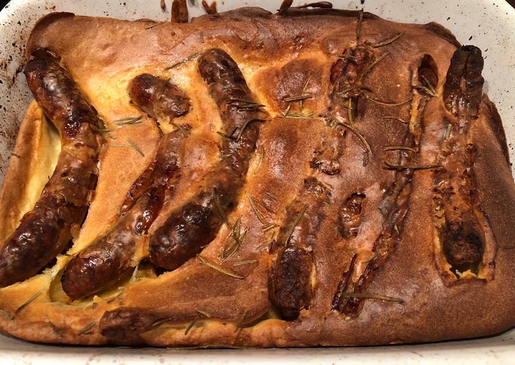 Easiest Way to Make Perfect Toad in the hole 🐸