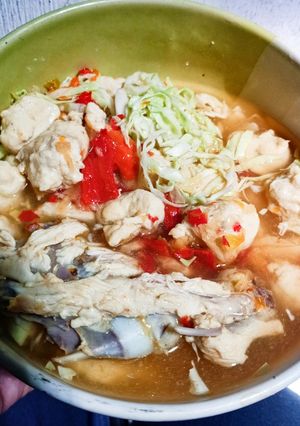Foto resep Bakso ayam pedas untuk diet