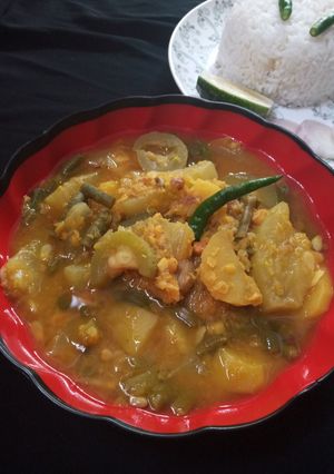 সবজি ডাল রেসিপির প্রধান ছবি