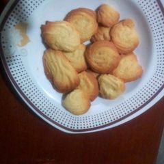 A picture of Eggless peanut butter cookies.