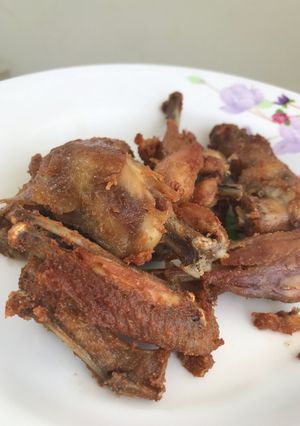 Foto resep Ayam goreng ungkep santan