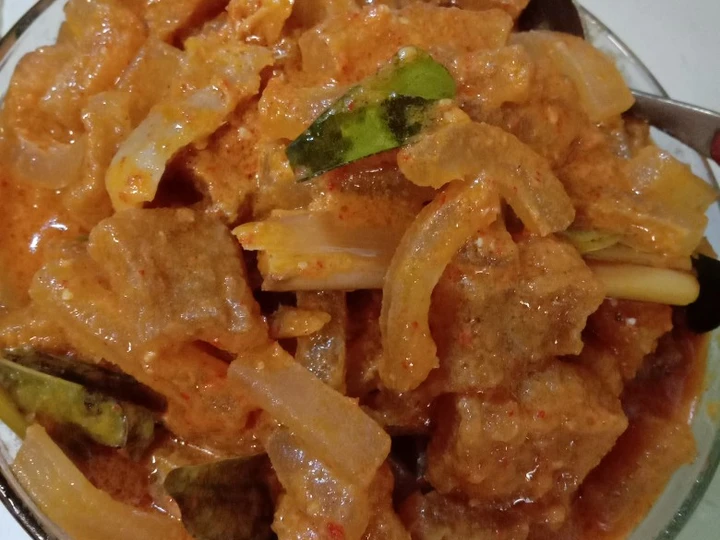 Langkah Mudah untuk Membuat Resep Krecek kerupuk kulit+ kikil yang Lezat Sekali Anti Ribet, Bisa Manjain Lidah