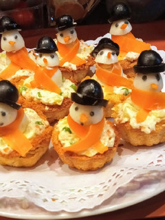 Una foto de Cestitas de ensaladilla rusa