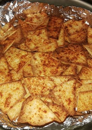 Une photo de Chips de tortilla