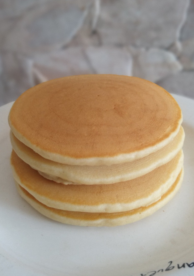 Una foto de Panqueques (hot cakes) esponjosos