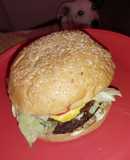 Hamburguesa con doble carne 🍔🥩