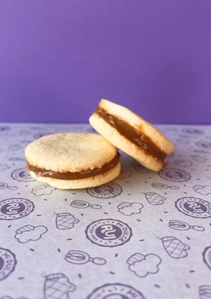 Una foto de Alfajores sin gluten
