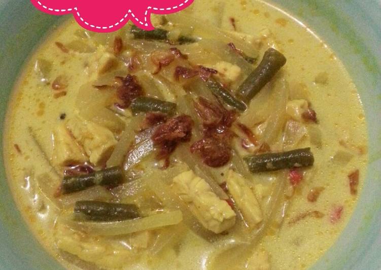 Bagaimana memasak Sayur labu siam, tempe, kacang panjang, Bisa Manjain Lidah