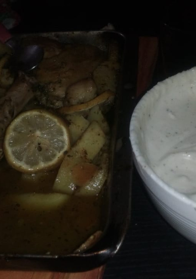 Una foto de Mayonesa casera de Ajo fácil y rica