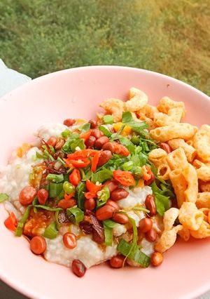 Foto resep Bubur ayam ceker magicom