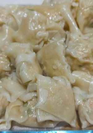 Foto resep Pangsit ayam udang anti gagal
