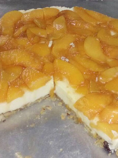 Una foto de Tarta De Melocotón