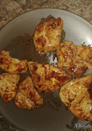 A picture of Grilled chicken breasts.