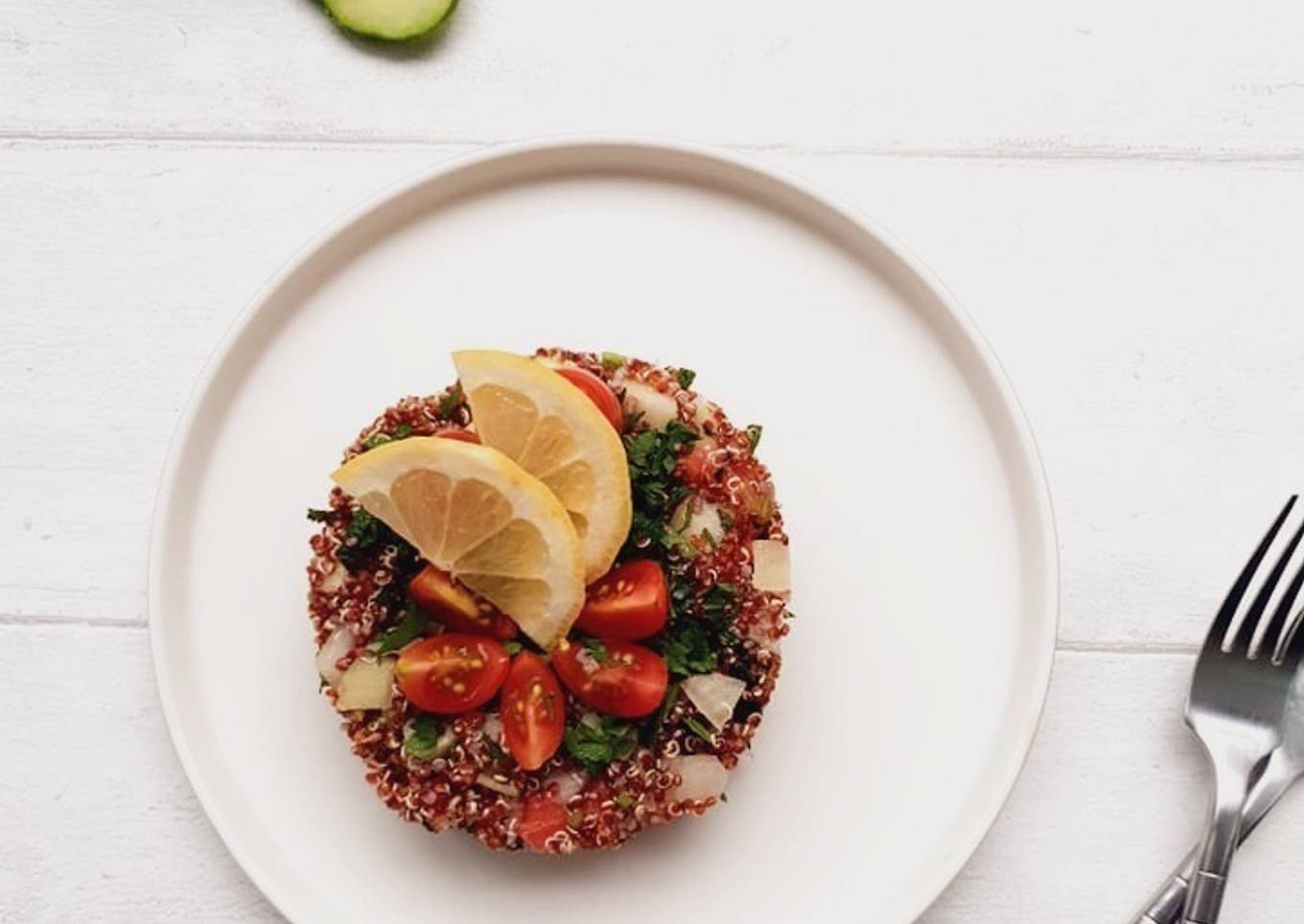 How to Make Super Quick Homemade Taboulé libanais au quinoa