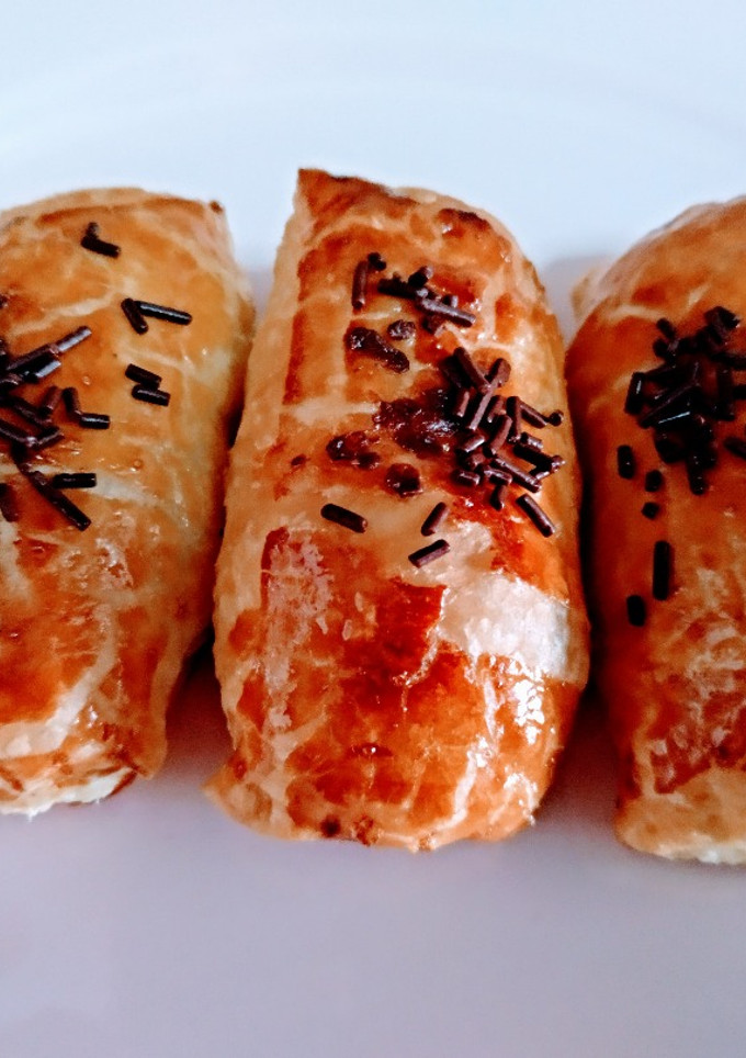 Una foto de Mini napolitanas de chocolate