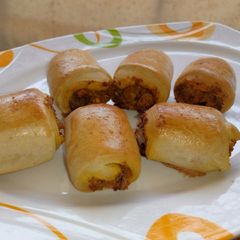 #cookpad challenge fish roll A picture of #cookpad challenge fish roll.