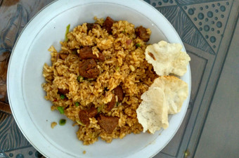 Cara Memasak Nasi goreng kari sapi Ekonomis Untuk Dijual