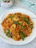 Oseng Pedas Bunga Turi Udang