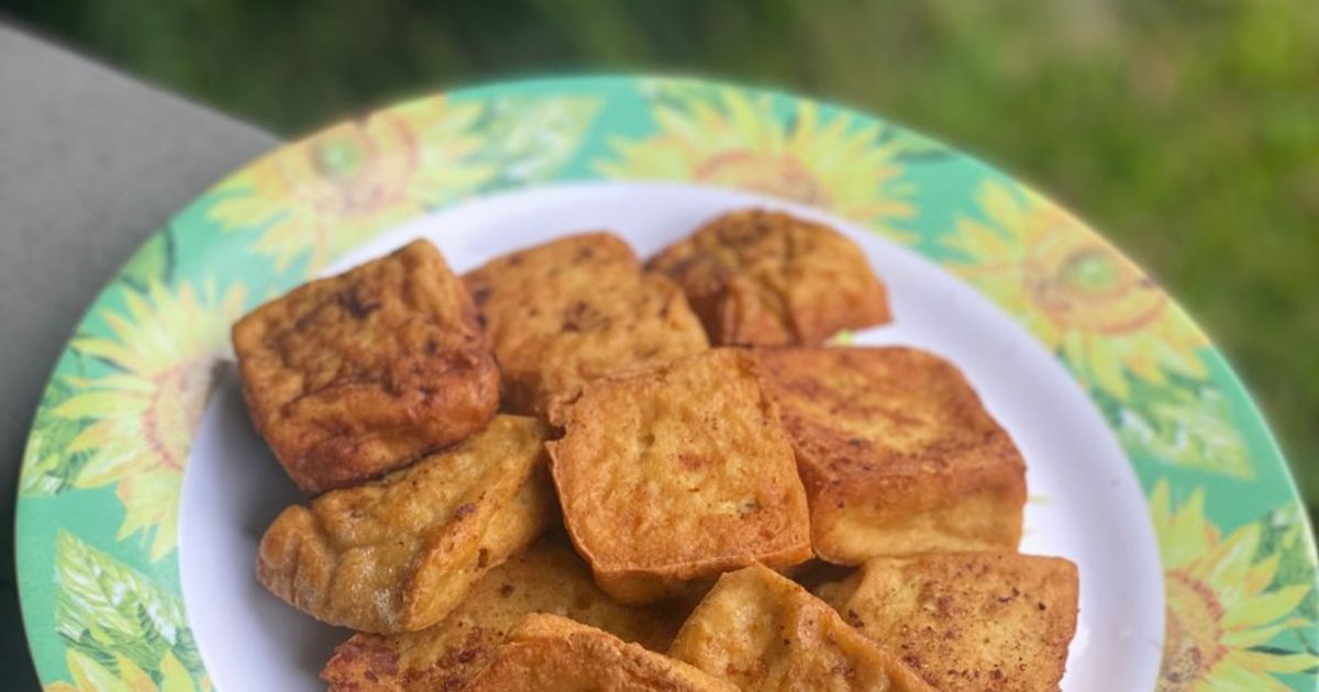 Tahu goreng Bumbu Orange