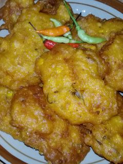 Foto resep Dadar Jagung (Gimbal Jagung)