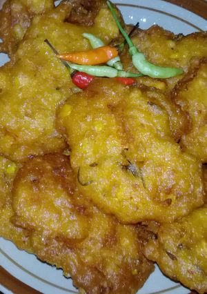 Foto resep Dadar Jagung (Gimbal Jagung)