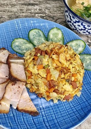 Hình của món Cơm rang keto.