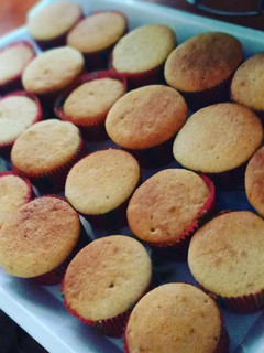 Vanilla cupcake ainihin hoton girkin