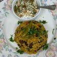 Kala Chana & Spinach Brown Rice Pulao