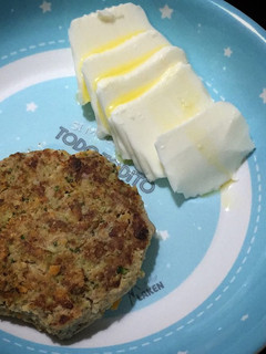 Una foto de Hamburguesas de verduras caseras para bebés