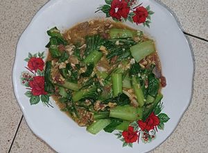 Foto resep Oseng Pakcoy Toping Kornet Sapi