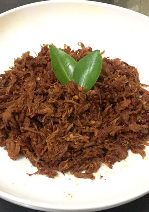 Foto resep Daging sapi suwir balado