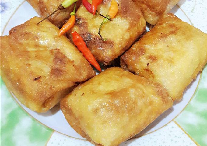 Martabak telur_sayur (dan tips adonan kulit martabak/lumpia)