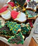 Galletas de Navidad de vainilla