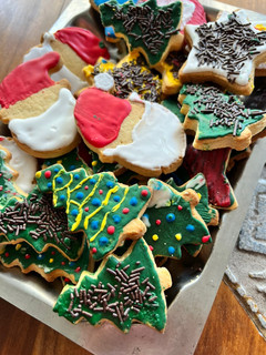Una foto de Galletas de Navidad de vainilla