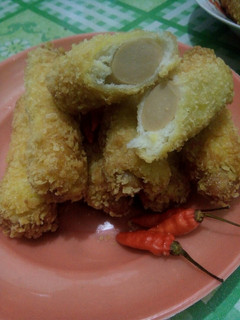 Foto resep Roti Tawar Sosis Goreng