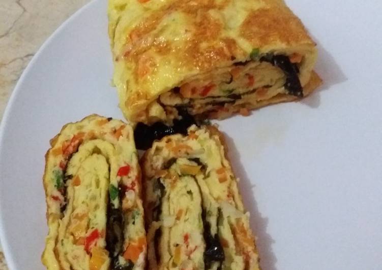 Telur Gulung ala korea (Gyeran Mari)