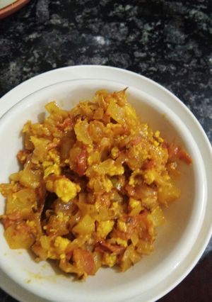 A picture of Paneer ki bhurji.