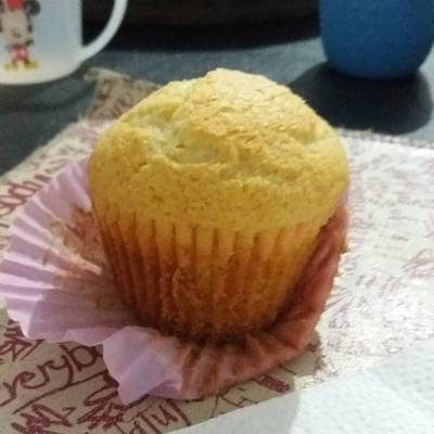 Muffins de vainilla tipo Starbucks súper esponjosos Receta de Paola CM-  Cookpad