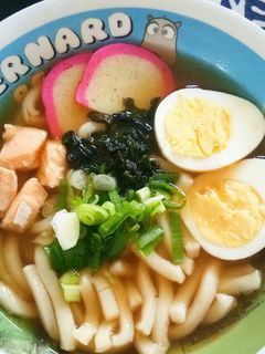 Foto resep Salmon Udon Soup