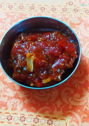 টমেটো চাটনি (tomato chatni recipe in Bengali) রেসিপির প্রধান ছবি