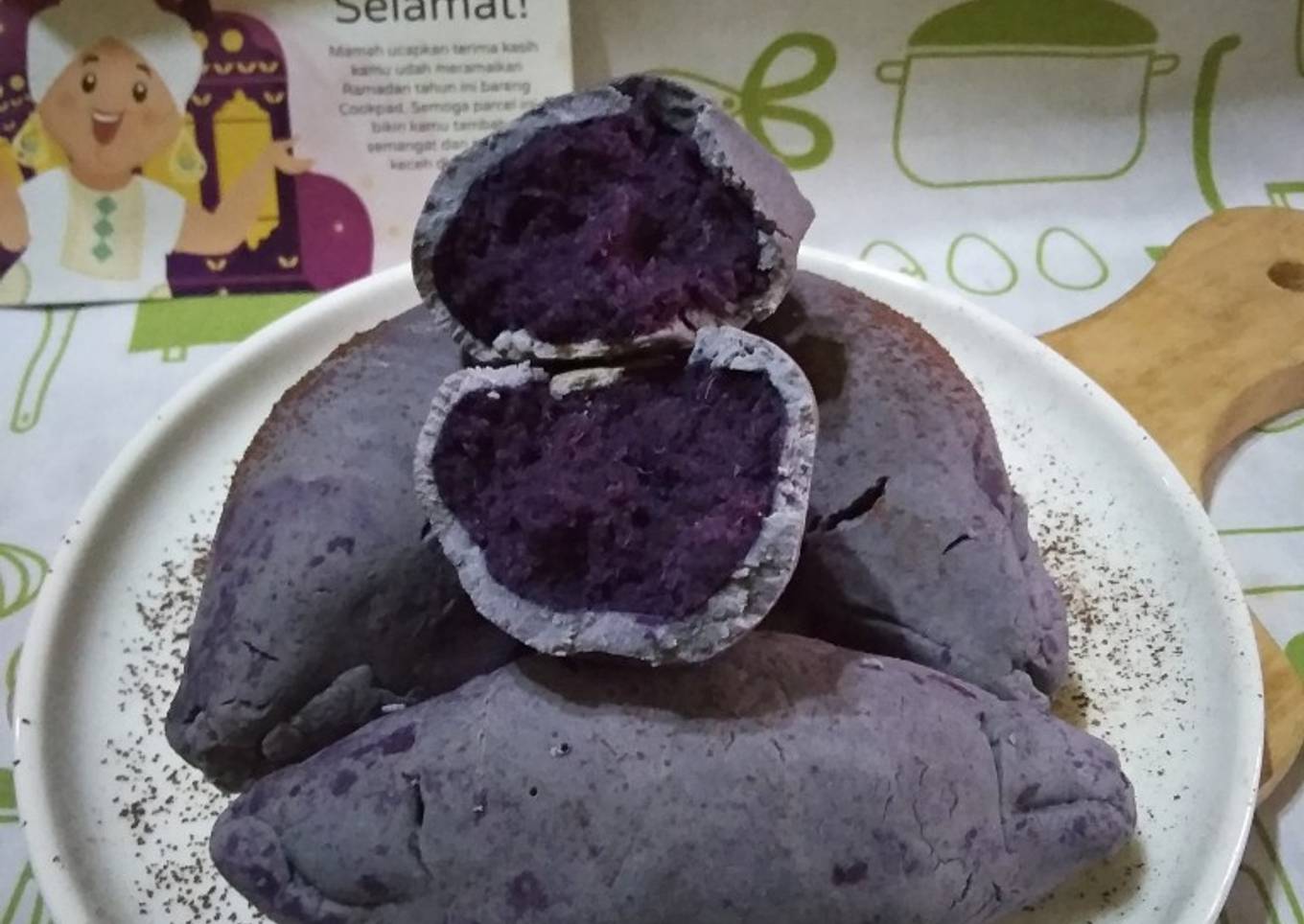 Korean Sweet Potato Bread