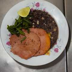 *Frijoles Negros con Elotes y Crema*-レシピのメイン写真