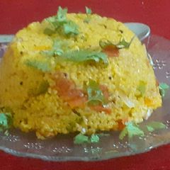 Mix vegetable namkeen dalia A picture of Mix vegetable namkeen dalia.