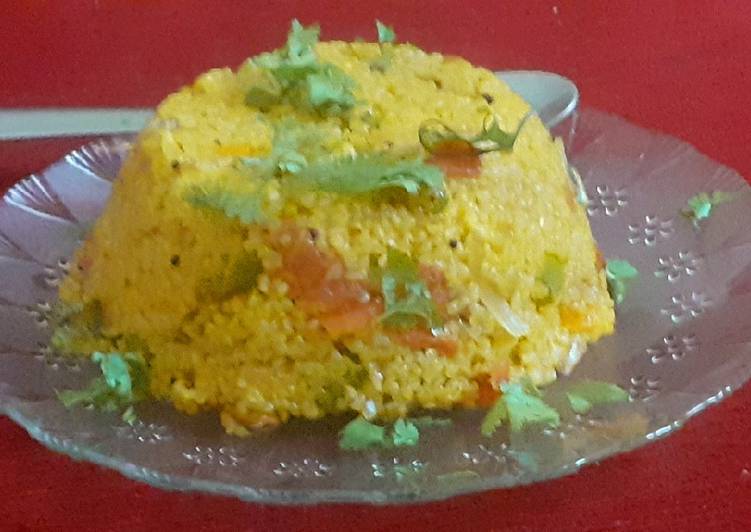 Mix vegetable namkeen dalia