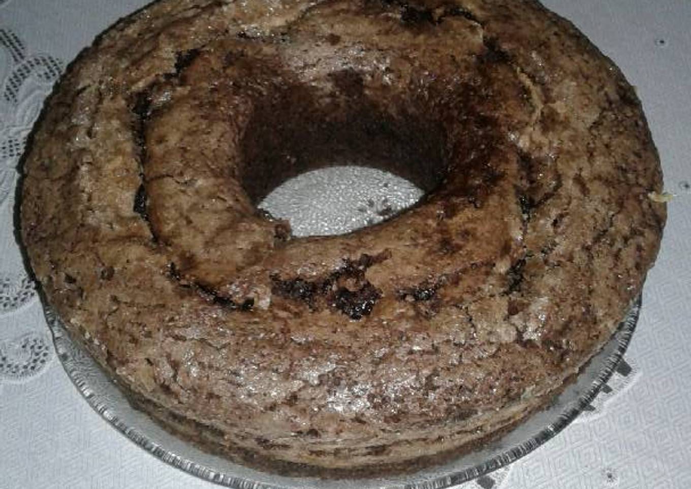 Torta de lentejas y cacao